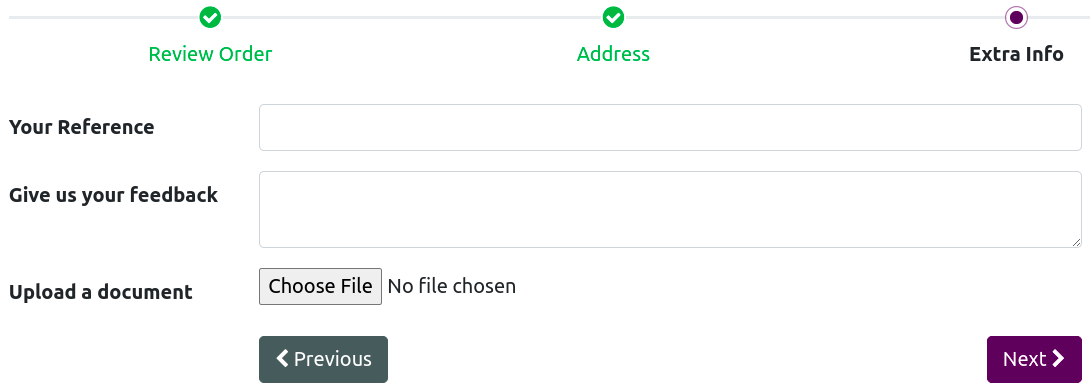 Tùy chỉnh hình thức trực tuyến 