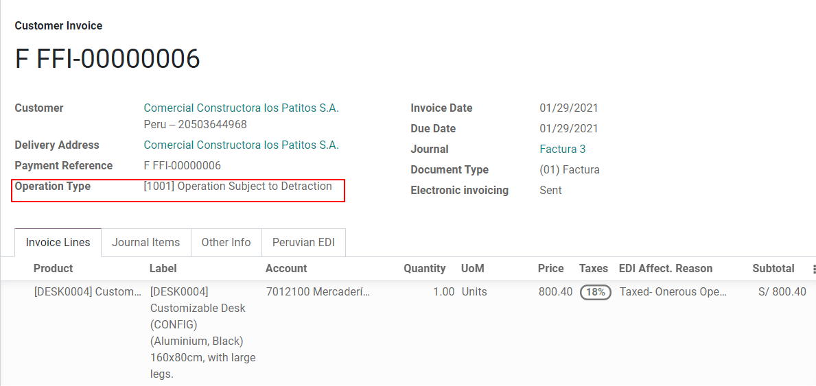 Mã gièm pha trên hóa đơn. 